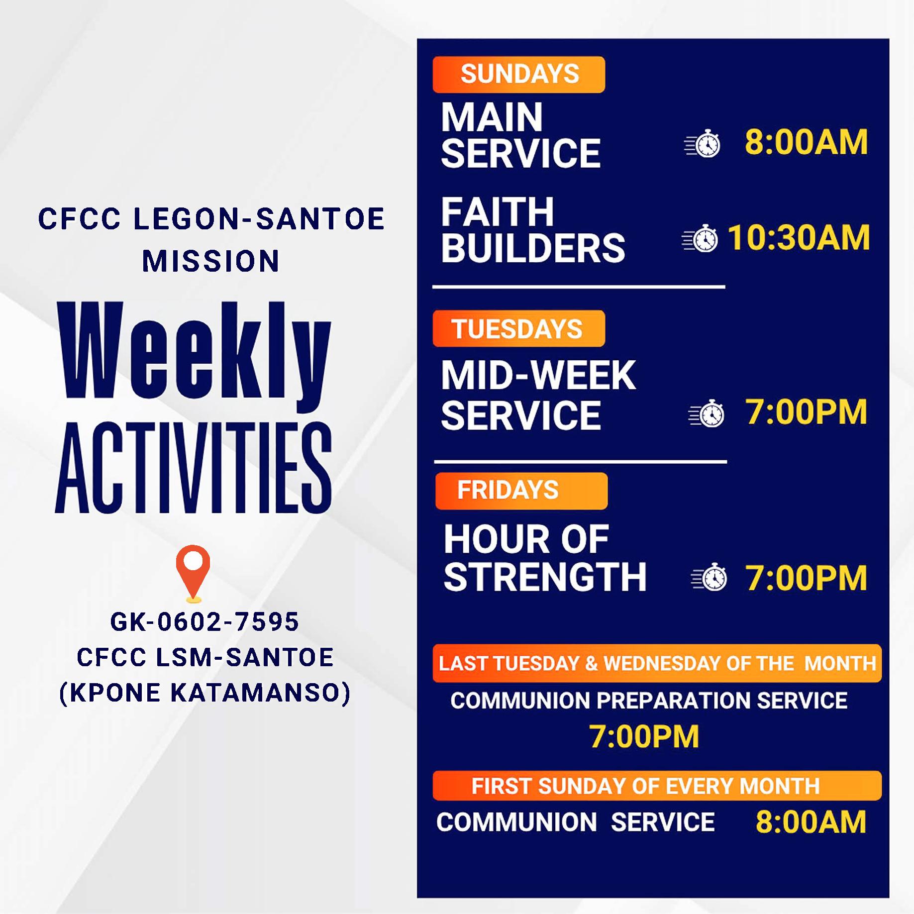 LEGON-SANTOE MISSION