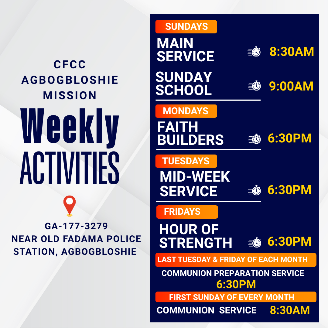 AGBOGBLOSHIE MISSION
